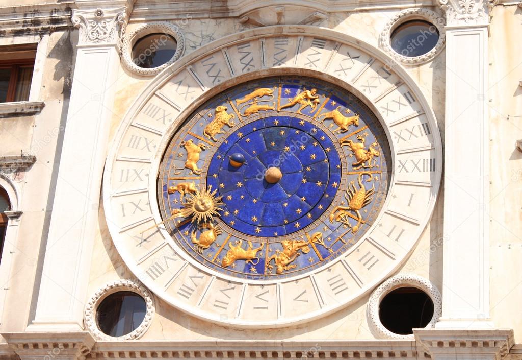 Venetian astrological clock