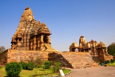 Kandariya Mahadeva Tapınağı, Khajuraho, Madya Pradeş, Hindistan 