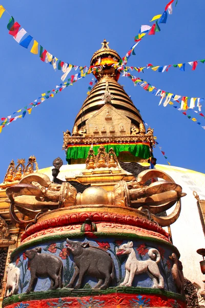 Stúpa Swayambhunath, Kathmandu, Nepál — Stock fotografie