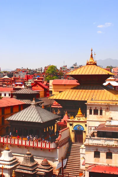 Chrám Pashupatinath v Káthmándú, Nepál — Stock fotografie