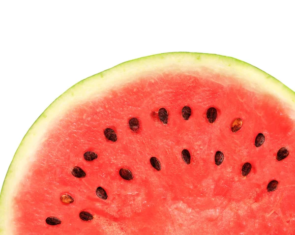 Textur der reifen Wassermelone — Stockfoto