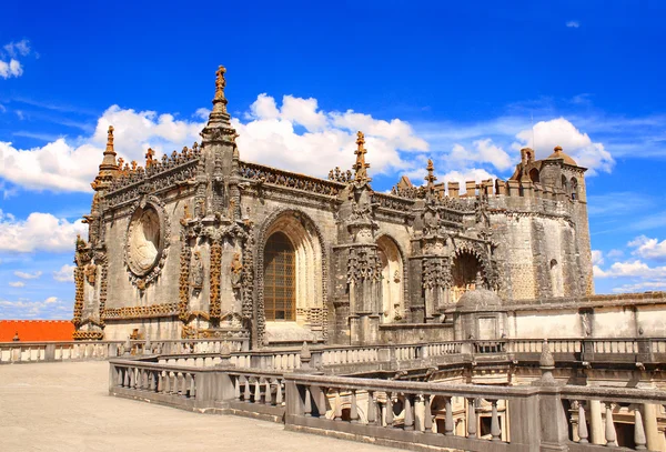 Klášter řádu Kristova v Tomar, Portugalsko — Stock fotografie