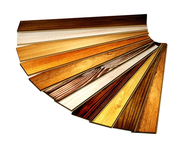 Nuevo parquet de roble de diferentes colores — Foto de Stock