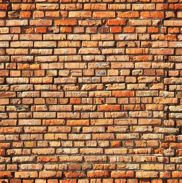 Naadloze structuur van bakstenen muur — Stockfoto