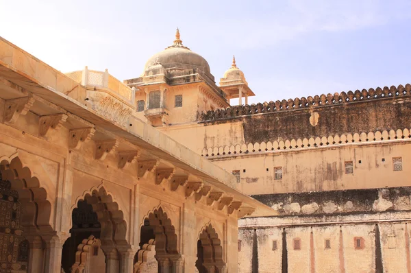 Amber Fort perto de Jaipur, Rajasthan, Índia — Fotografia de Stock