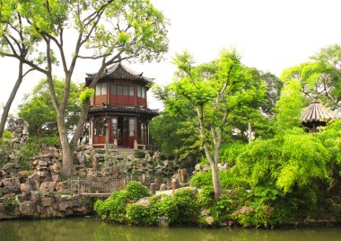 Suzhou, Çin için mütevazi yöneticinin Bahçe Pavyonu