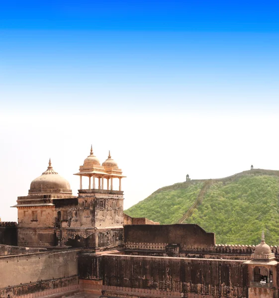 Amber Fort perto de Jaipur, Rajasthan, Índia — Fotografia de Stock