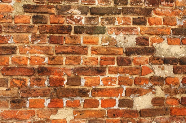 Textuur van oude bakstenen muur — Stockfoto