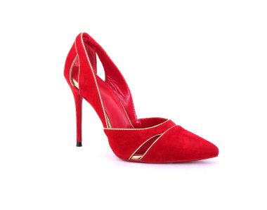 Genç bir kadın için ayakkabı