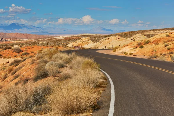 Yangın Milli Parkı, Nevada, ABD Vadisi — Stok fotoğraf