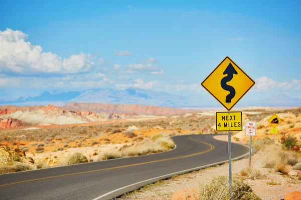 Vallei van de brand nationaal park, Nevada, Verenigde Staten — Stockfoto