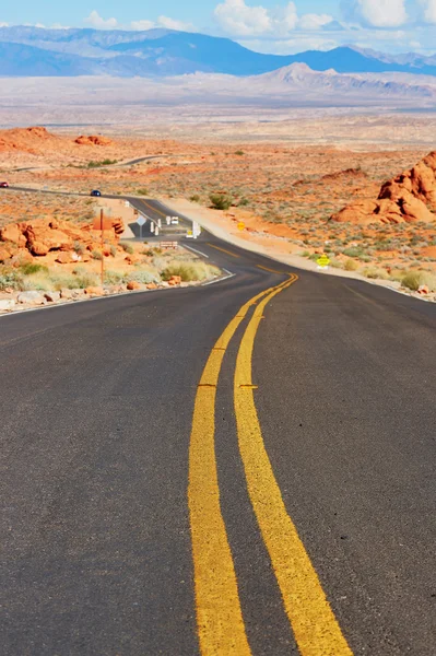 Yangın Milli Parkı, Nevada, ABD Vadisi — Stok fotoğraf