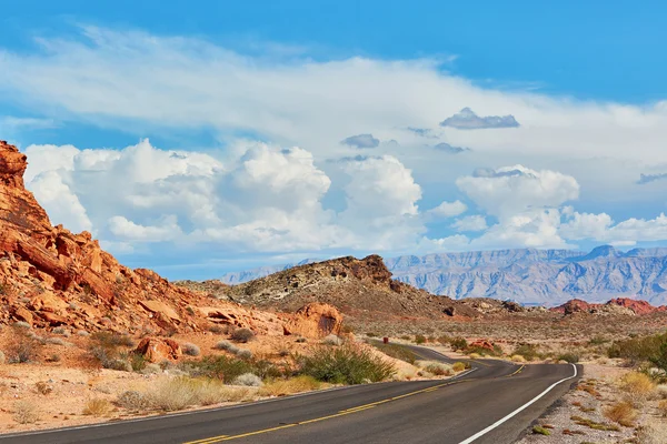 Údolí ohně národní park, Nevada, Usa — Stock fotografie