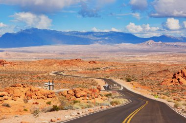 Yangın Milli Parkı, Nevada, ABD Vadisi