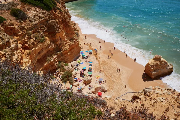 Paisagem panorâmica no Algarve, Portugal — Fotografia de Stock