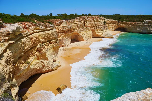 Paisagem panorâmica no Algarve, Portugal — Fotografia de Stock