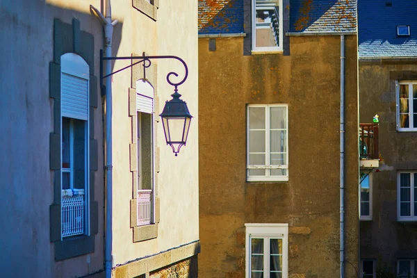 Stenbyggnader Saint Malo Intra Muros Bretagne Frankrike — Stockfoto
