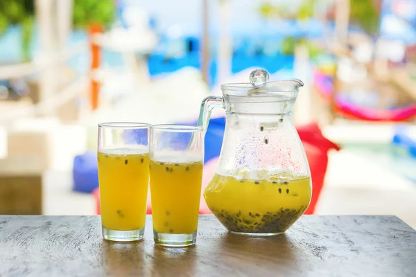 Papaya frischer Saft — Stockfoto