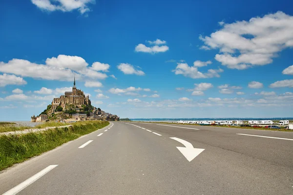 Mont Saint-Michel, Normandía, Francia — Foto de Stock