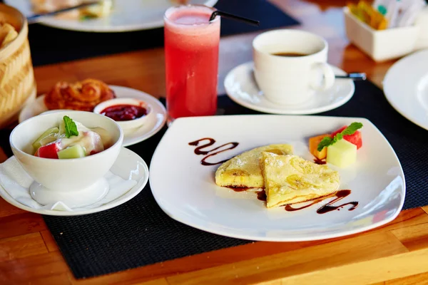 Balinese banana pancakes — Stock Photo, Image