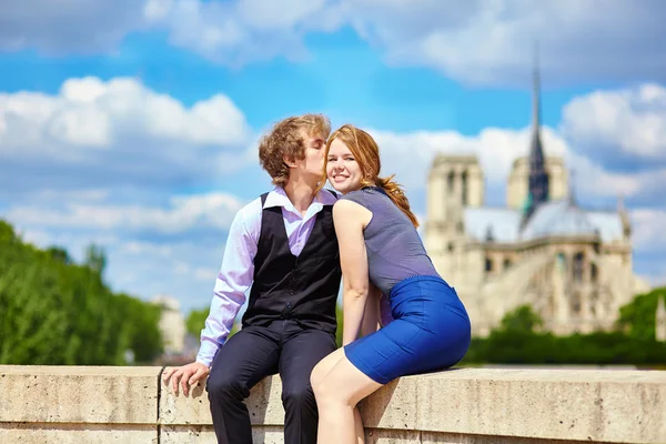 Çift Notre-Dame de Paris yakınındaki dating
