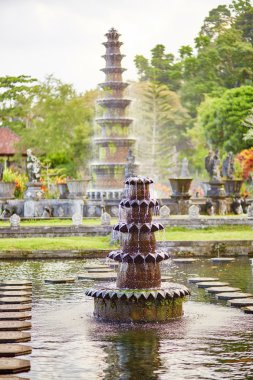 tirta gangga Doğu Bali su Sarayı