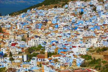 Hava görünümünü: Chefchaouen, Morocco