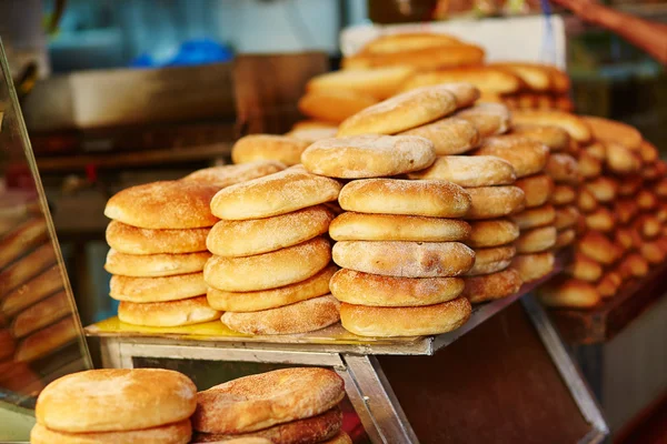 Pão no mercado marroquino — Fotografia de Stock