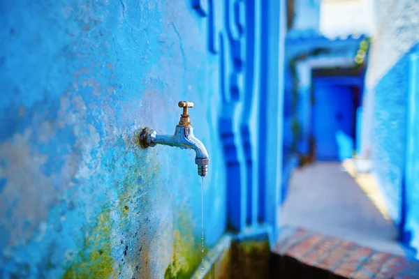 Schöne blaue Medina von chefchaouen, Marokko — Stockfoto