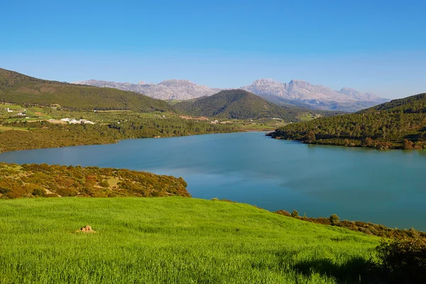 Paisagem em Atlas Mountains, norte de Marrocos — Fotografia de Stock