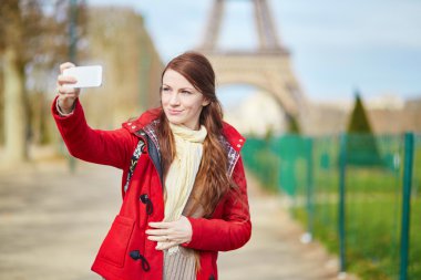 Güzel genç turizm Paris