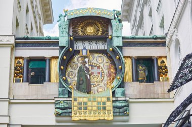 Ankeruhr (Anker saat), Viyana'da ünlü astronomik saat