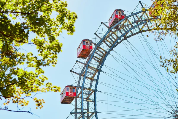 Famosa noria de Viena — Foto de Stock