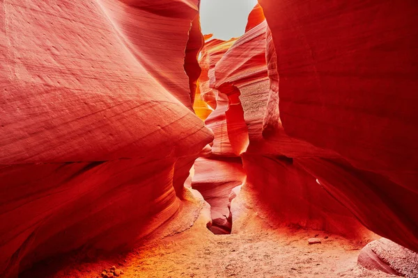 Нижній Антілопський каньйон (Арізона, США). — стокове фото