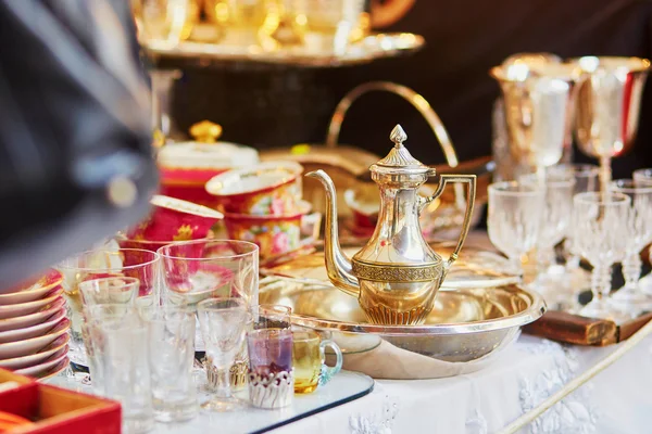 Parisian flea market — Stock Photo, Image