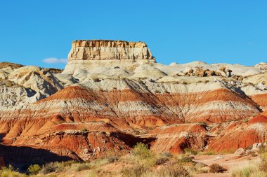 Painted Desert national park in Arizona clipart