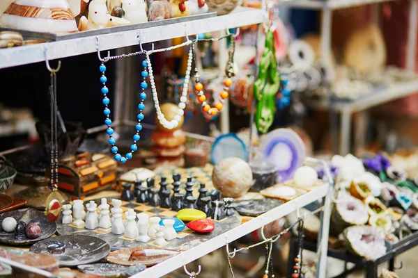 Selección de bijouterie en el mercado marroquí — Foto de Stock