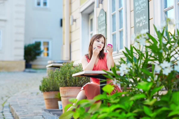 Vacker ung turist i Wien — Stockfoto