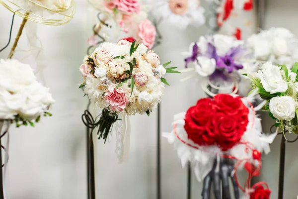 Beaux bouquets de mariage — Photo