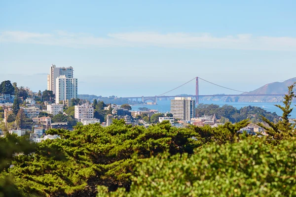 Vista panorâmica de São Francisco, Califórnia, EUA — Fotografia de Stock