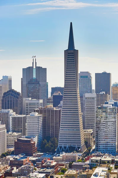 Γραφική θέα στο κέντρο της πόλης στο San Francisco, ΗΠΑ — Φωτογραφία Αρχείου