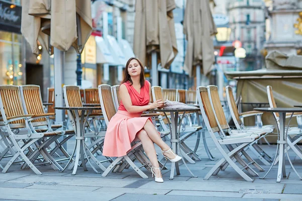 Bella giovane turista a Vienna — Foto Stock