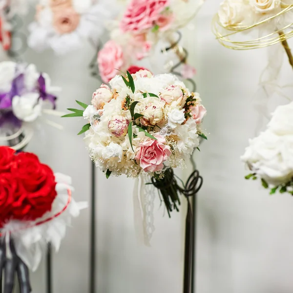 Hermosos ramos de boda — Foto de Stock