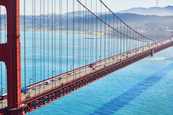 Ponte para portões dourados em San Francisco, Califórnia — Fotografia de Stock