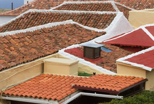 Lines of roofs. — Stock Photo, Image