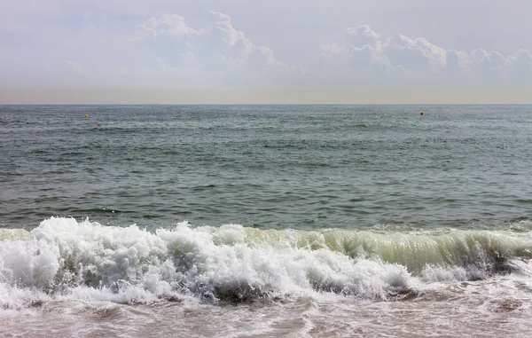 Onda Mar Mediterrâneo . — Fotografia de Stock