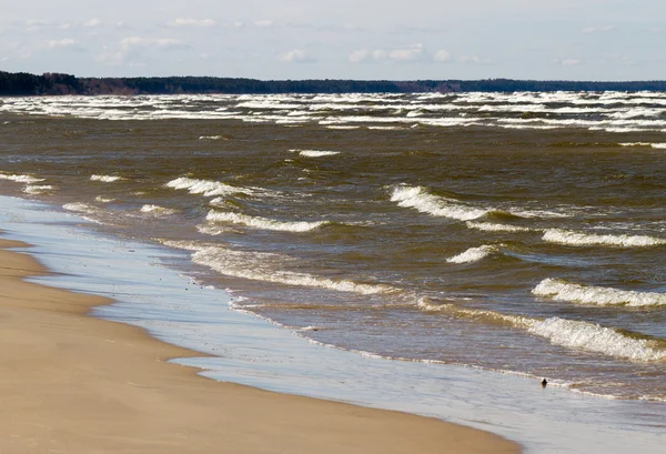 Stormachtige Baltische Zee. — Stockfoto