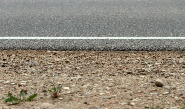 Lado del camino del campo . — Foto de Stock