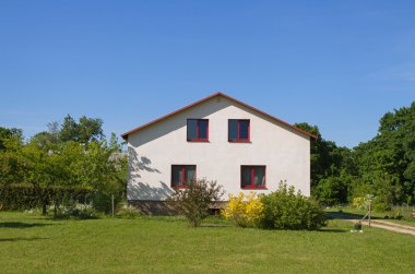 Müstakil ev fasade.