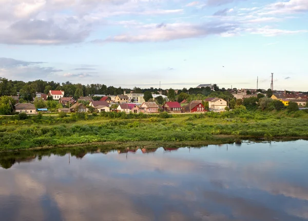 Řeky Daugava v Lotyšsku. — Stock fotografie